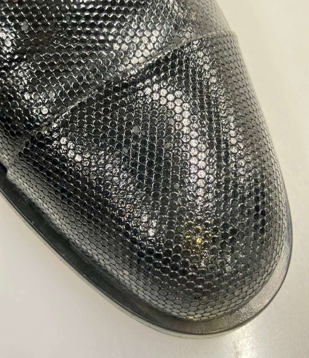 GIORGIO ARMANI ドレスシューズ リザード型押し メンズ SIZE 6 1/2 ジョルジオアルマーニ