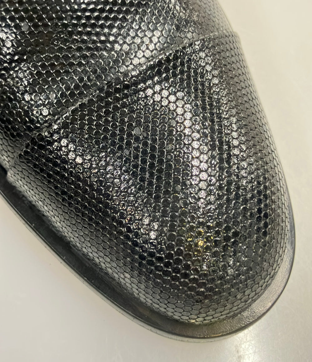 GIORGIO ARMANI ドレスシューズ リザード型押し メンズ SIZE 6 1/2 ジョルジオアルマーニ