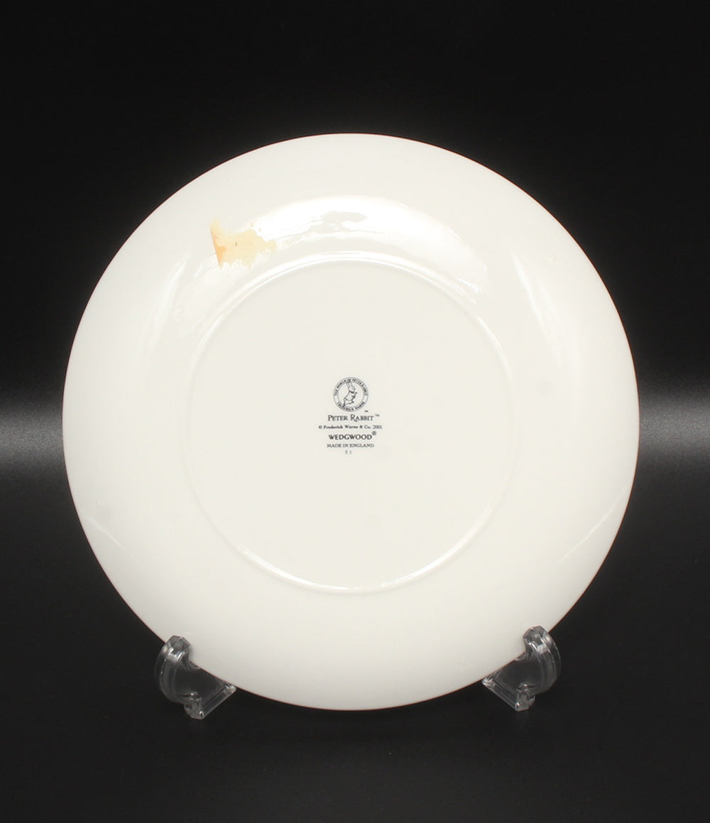 WEDGWOOD クリスマスプレート 2001 21cm ピーターラビット ウエッジウッド
