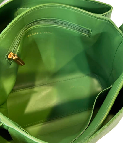 美品 CHARLES&KEITH 2way ハンドバッグ ショルダーバッグ 斜め掛け レディース チャールズ＆キース