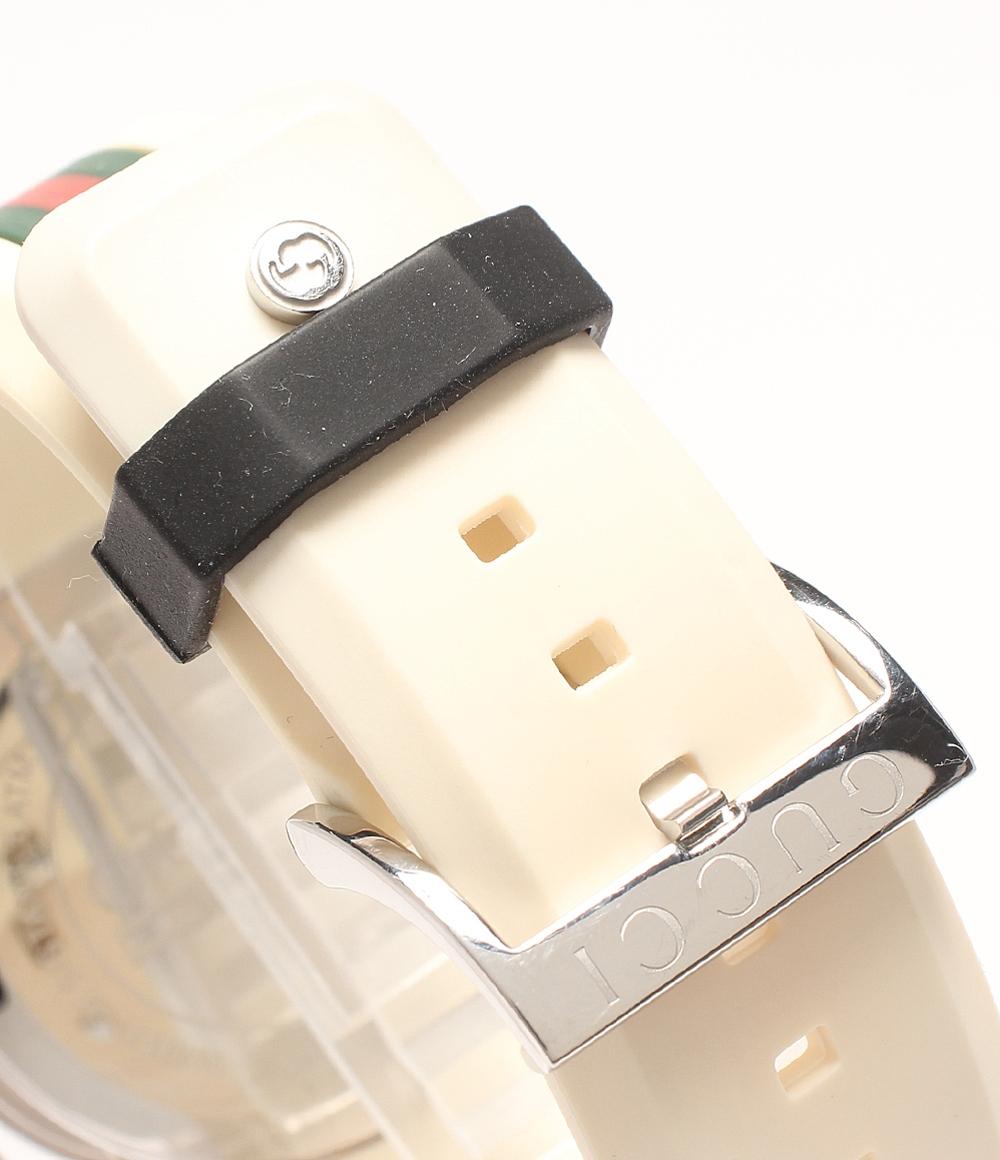 GUCCI 腕時計 シェリーライン SYNC シンク クオーツ シルバー 137.1