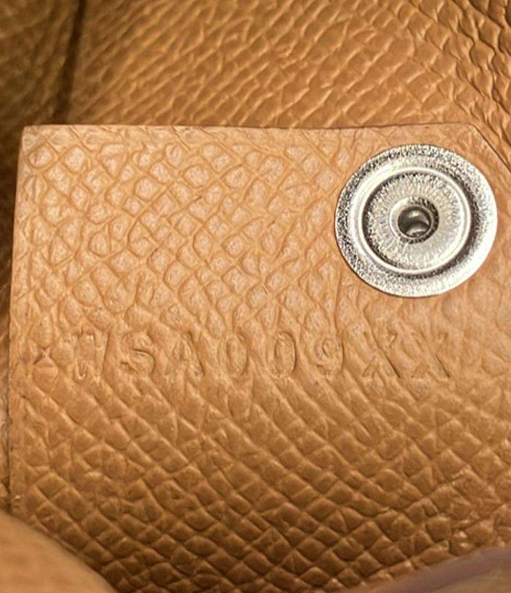 HERMES カードケース シルバー金具 W刻印 カルヴィ レディース エルメス