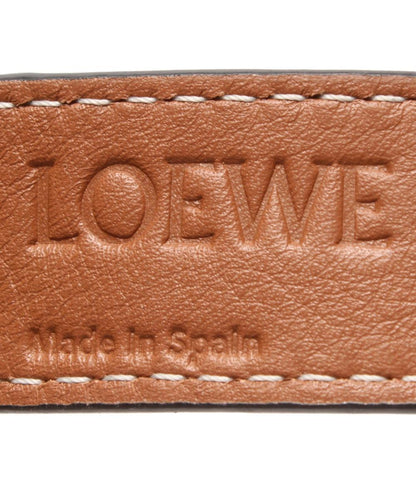 美品 LOEWE トートバッグ ラフィア バスケットバッグ ミディアム アナグラム レディース ロエベ