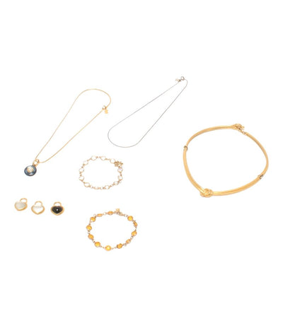 AGATHA ネックレス ブレスレット チャーム ペンダントトップ 8点セット レディース アガタ