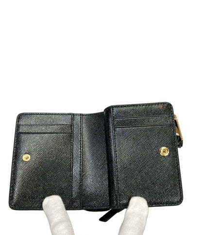 美品 MARC JACOBS 二つ折り財布 レザー レディース マークジェイコブス