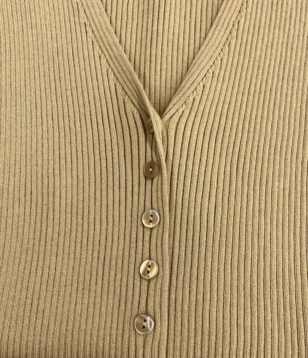 美品 コンテ リブニットベスト レディース CONTE