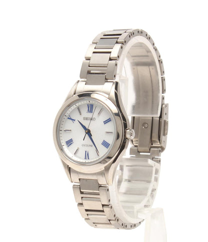 セイコー 腕時計 エクセリーヌ ソーラー ホワイト SWCP007 レディース SEIKO