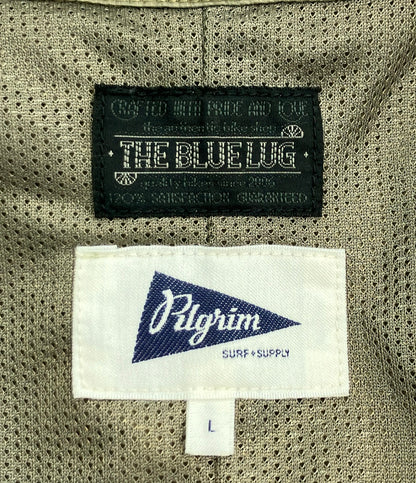 Pilgrim Surf+Supply ジップアップ ベスト メンズ SIZE L ピルグリム サーフ+サプライ