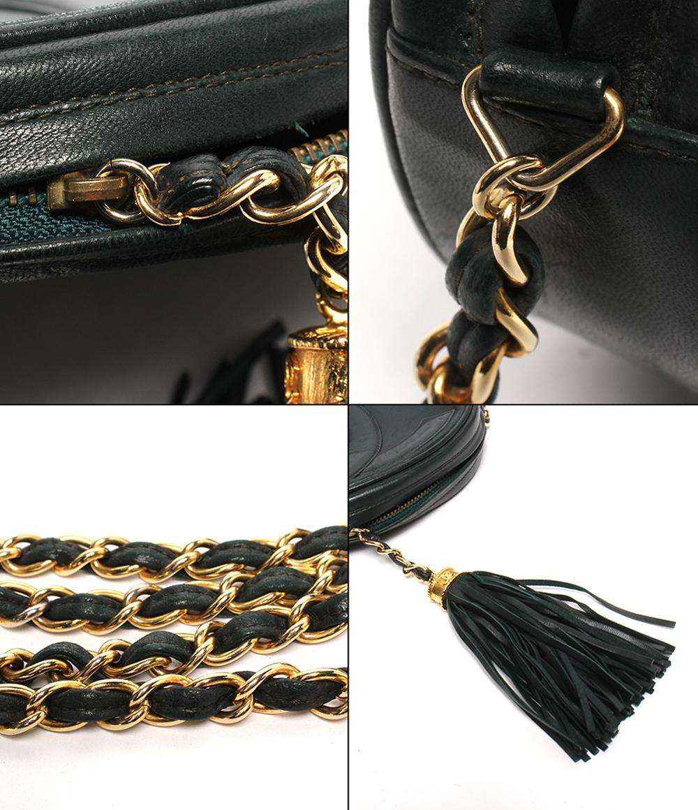 CHANEL チェーンショルダーバッグ デカココ 肩掛け 斜め掛け 1番台 ゴールド金具 オールドシャネル レディース シャネル