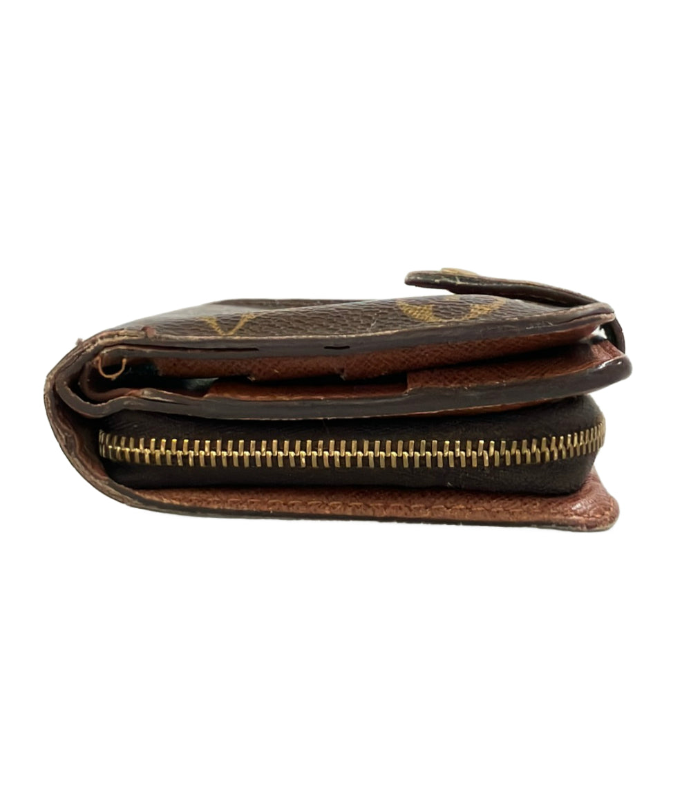 LOUIS VUITTON 二つ折り財布 コンパクトジップ モノグラム M61667 レディース ルイ・ヴィトン