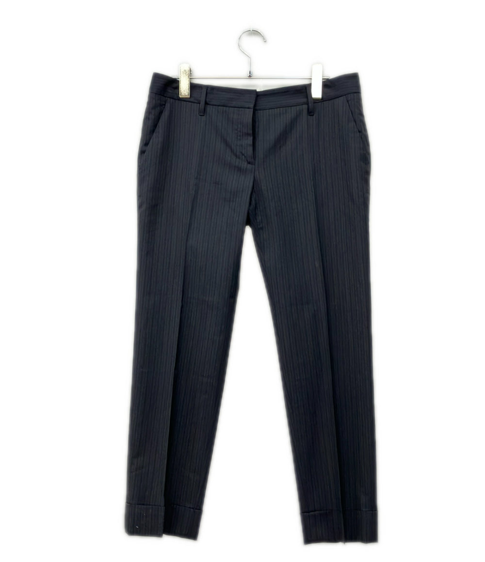 訳あり PRADA ストライプ スラックス パンツ APD1 2000 4566 メンズ SIZE 40 プラダ
