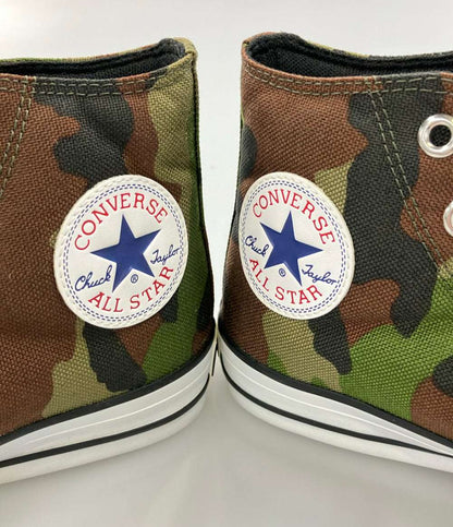 美品 CONVERSE ハイカットスニーカー 迷彩 レディース SIZE 23.0 (M) コンバース
