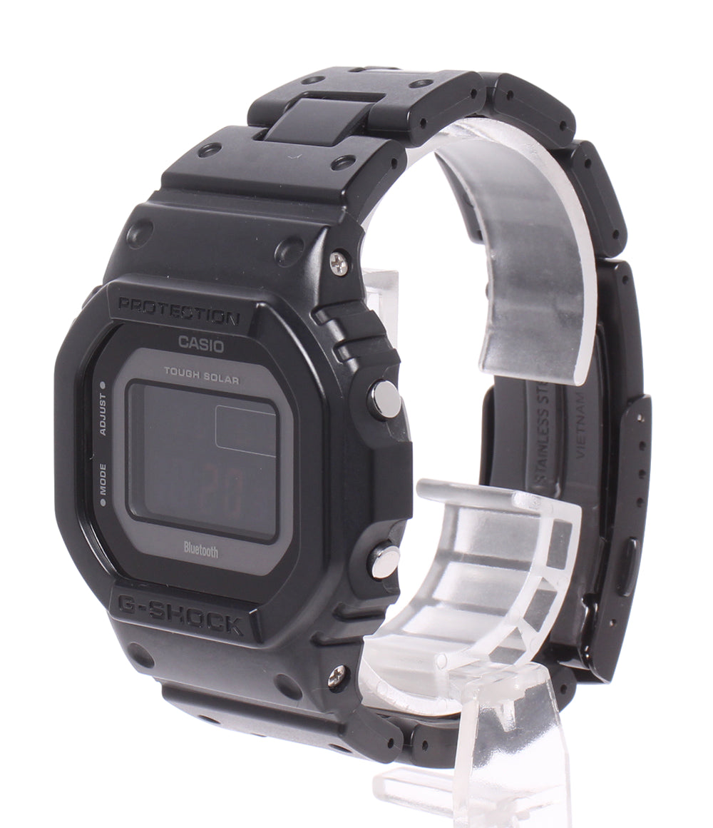 CASIO 腕時計 ブルートゥース搭載 G-SHOCK ソーラー電波 ブラック GW-B5600 メンズ カシオ