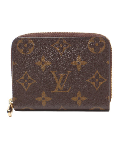 美品 LOUIS VUITTON コインケース ジッピーコインパース モノグラム M60067 レディース メンズ ルイ・ヴィトン