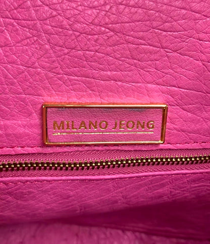 美品 MILANO JEONG 2way トートバッグ ショルダーバッグ 斜め掛け レディース