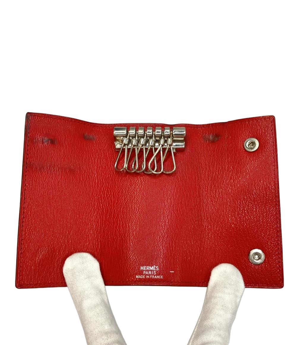 HERMES 6連キーケース ▫︎G刻印 シルバー金具 セリエ エテュイ クレ