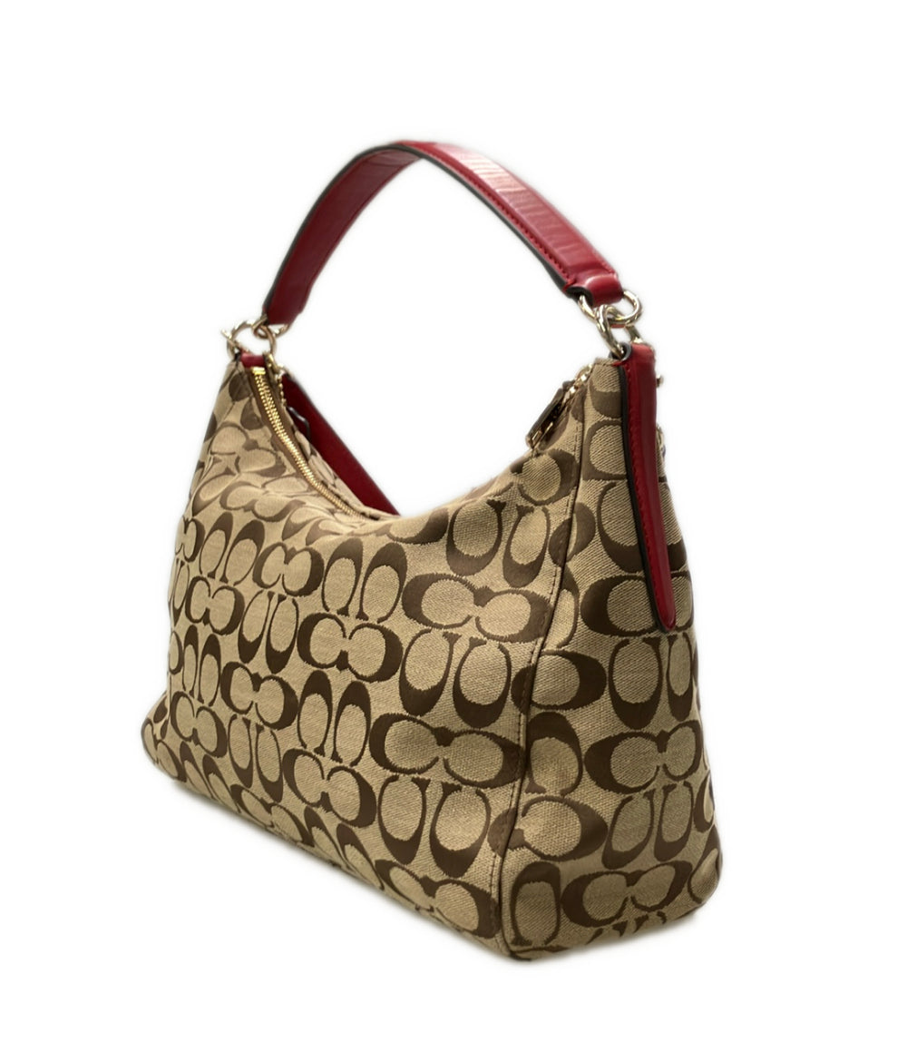 COACH ハンドバッグ ショルダーバッグ 2WAY 斜め掛け シグネチャー レディース コーチ