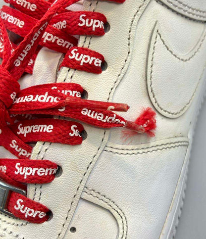 NIKE ローカットスニーカー × Supreme エアフォース 1 CU9225-100 メンズ SIZE 28.0 (XL) ナイキ