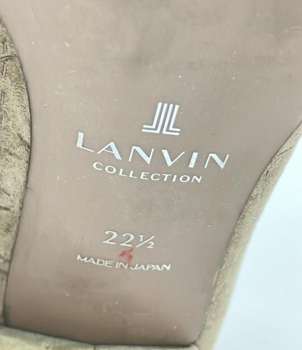 ランバン コレクション スクエアトゥパンプス チェーンモチーフ レディース SIZE 22 1/2 (S) LANVIN COLLECTION