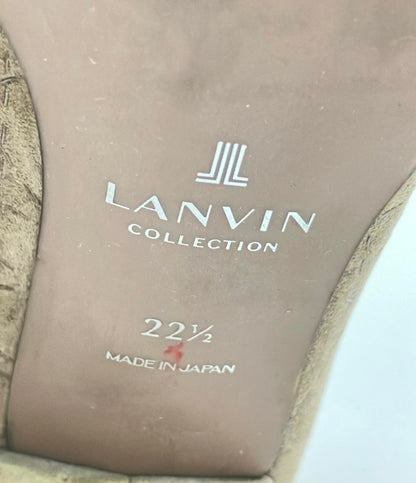 ランバン コレクション スクエアトゥパンプス チェーンモチーフ レディース SIZE 22 1/2 (S) LANVIN COLLECTION
