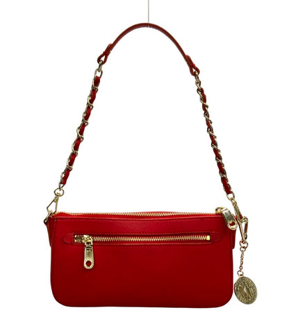 美品 DKNY DONNA KARAN NEW YORK ショルダーバッグ 2WAY 肩掛け 斜め掛け レザー レディース ダナキャランニューヨーク