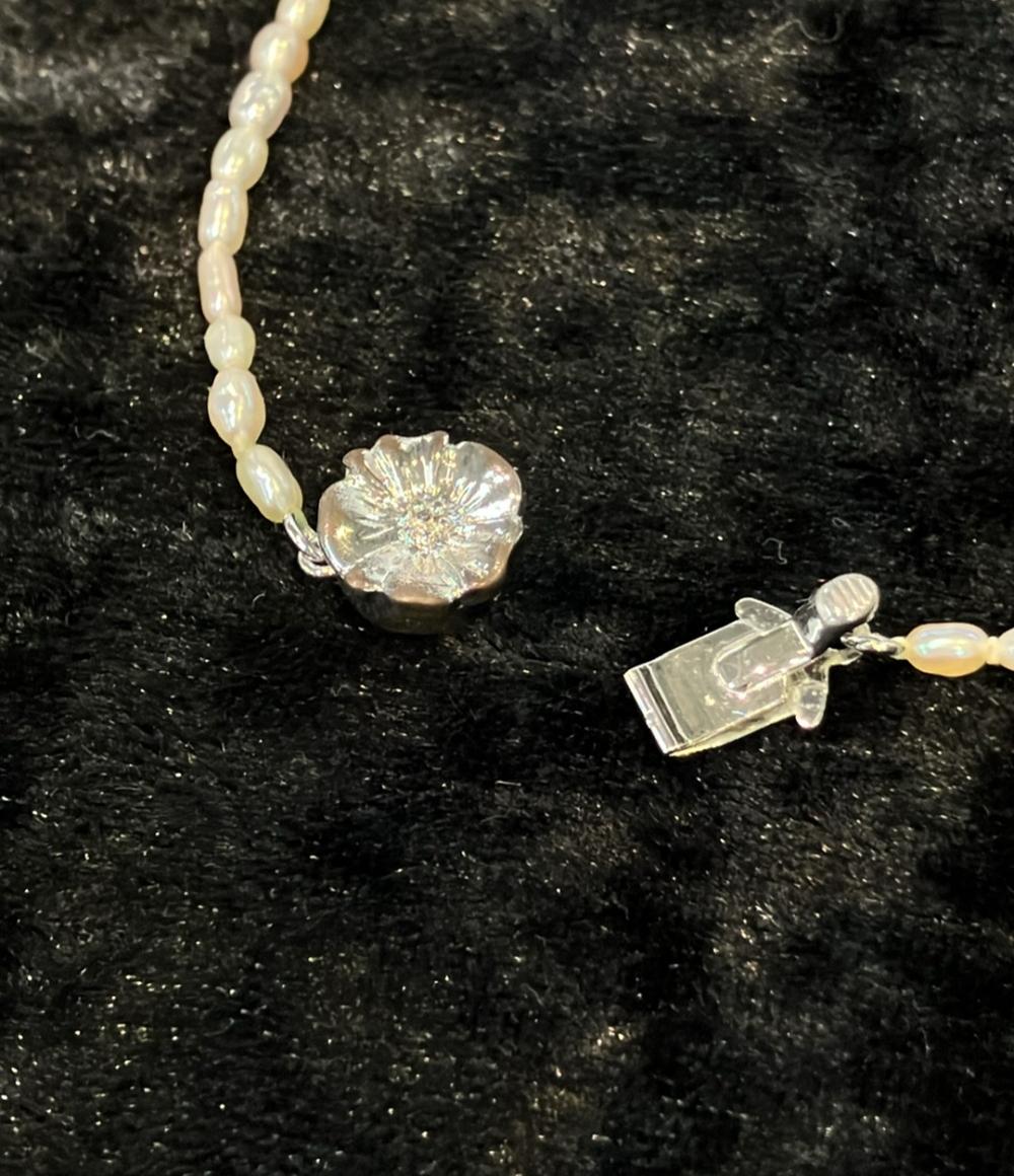 ネックレス SV 淡水パール レディース