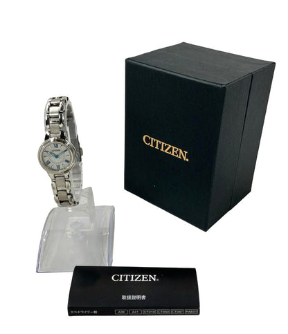 シチズン 腕時計 ECO-DRIVE ソーラー シルバー B036-S080517 レディース CITIZEN