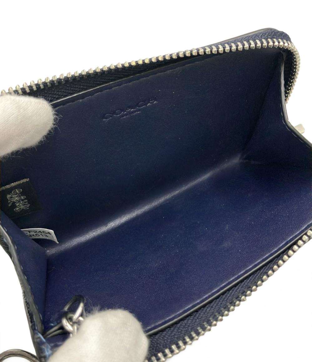 COACH Lジップキーケース コインケース キーリング付き CR513 レディース コーチ