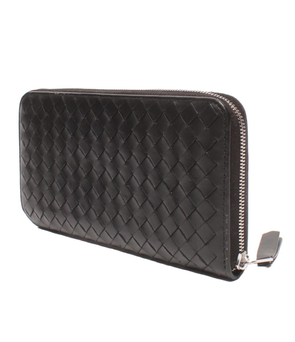 BOTTEGA VENETA ラウンドファスナー長財布 イントレチャート メンズ レディース ボッテガ・ヴェネタ