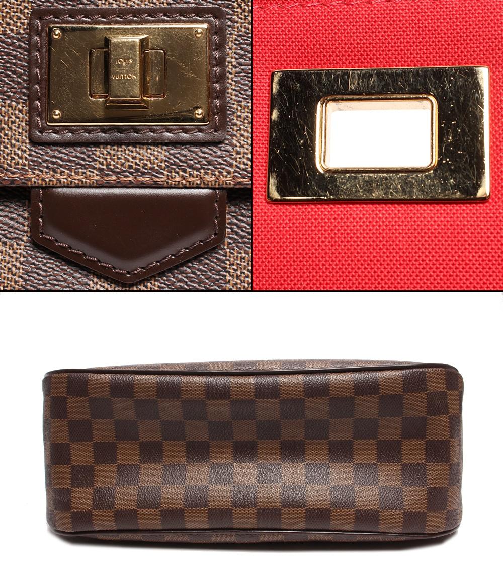 ルイ・ヴィトン ショルダーバッグ ゴールド金具 ブザス･ローズベリー ダミエ エヌベ N41178 廃番 レディース LOUIS VUITTON