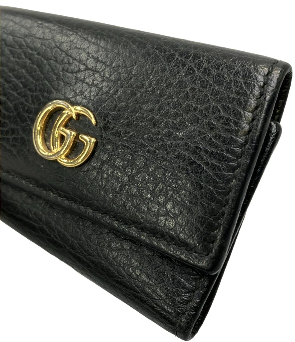GUCCI 6連キーケース GGマーモント 456118 0959 レディース メンズ グッチ