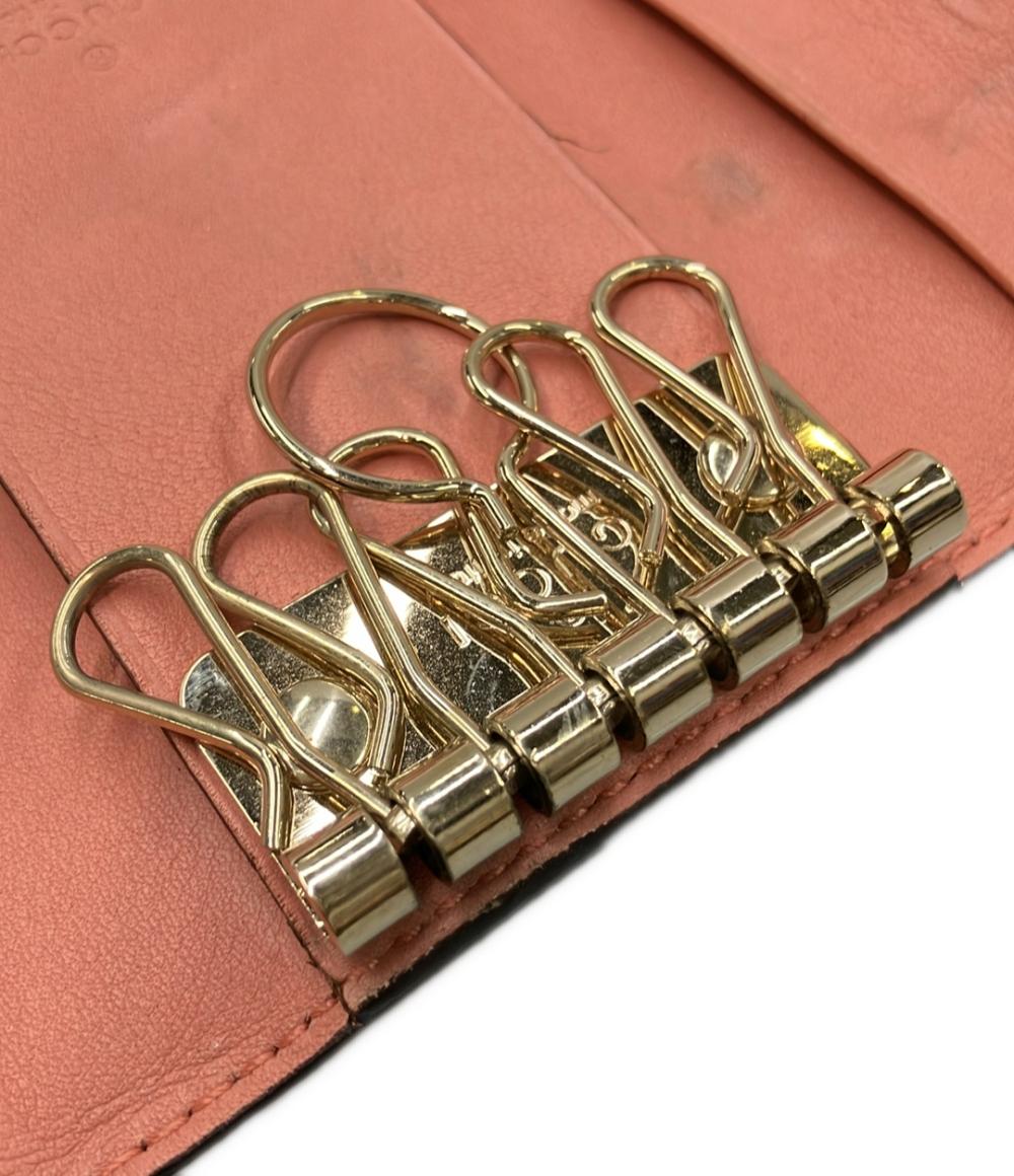 GUCCI 6連キーケース ラブリー グッチシマ 257217 0416 レディース