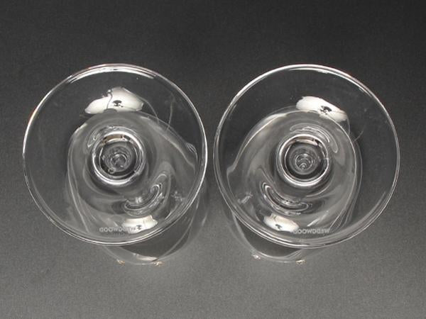 美品 ウエッジウッド ワイングラス 2点セット ペア プロミシス ウィズ ディス リング WEDGWOOD