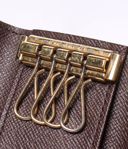 LOUIS VUITTON 4連キーケース ミュルティクレ4 ダミエ エベヌ N62631 レディース メンズ ルイ・ヴィトン
