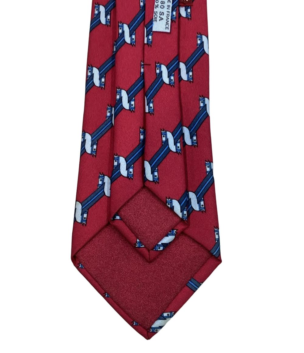 エルメス ネクタイ シルク100% メンズ HERMES
