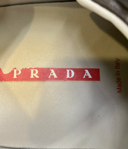 PRADA レザーローカットスニーカー メンズ SIZE 8 1/2 プラダ