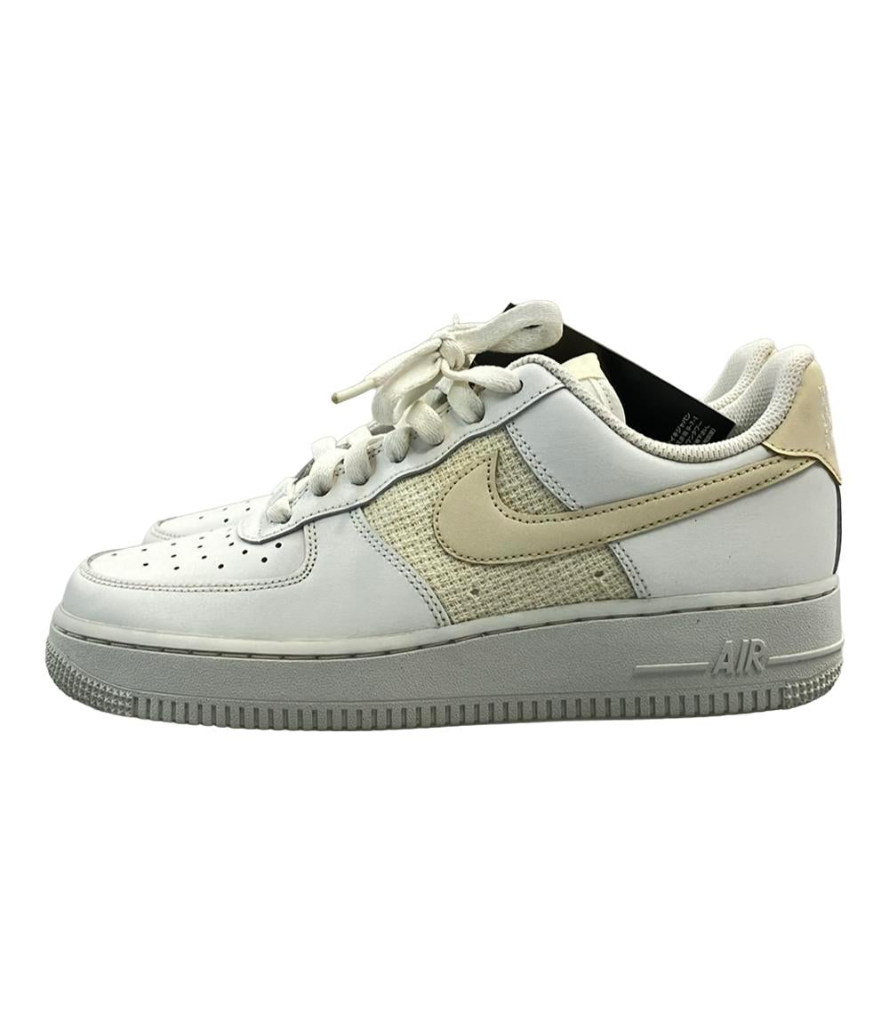 美品 ナイキ ローカットスニーカー WMNS AIR FORCE 1 07 ESS DJ9945-100 レディース SIZE 25.0 (XL) NIKE