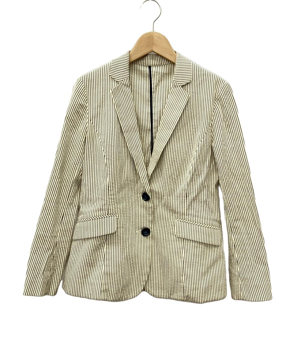 デミルクス ビームス テーラードジャケット ストライプ レディース SIZE 36 (XS) Demi-Luxe BEAMS