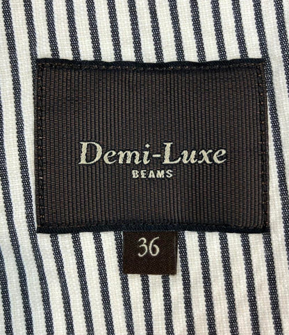 デミルクス ビームス テーラードジャケット ストライプ レディース SIZE 36 (XS) Demi-Luxe BEAMS