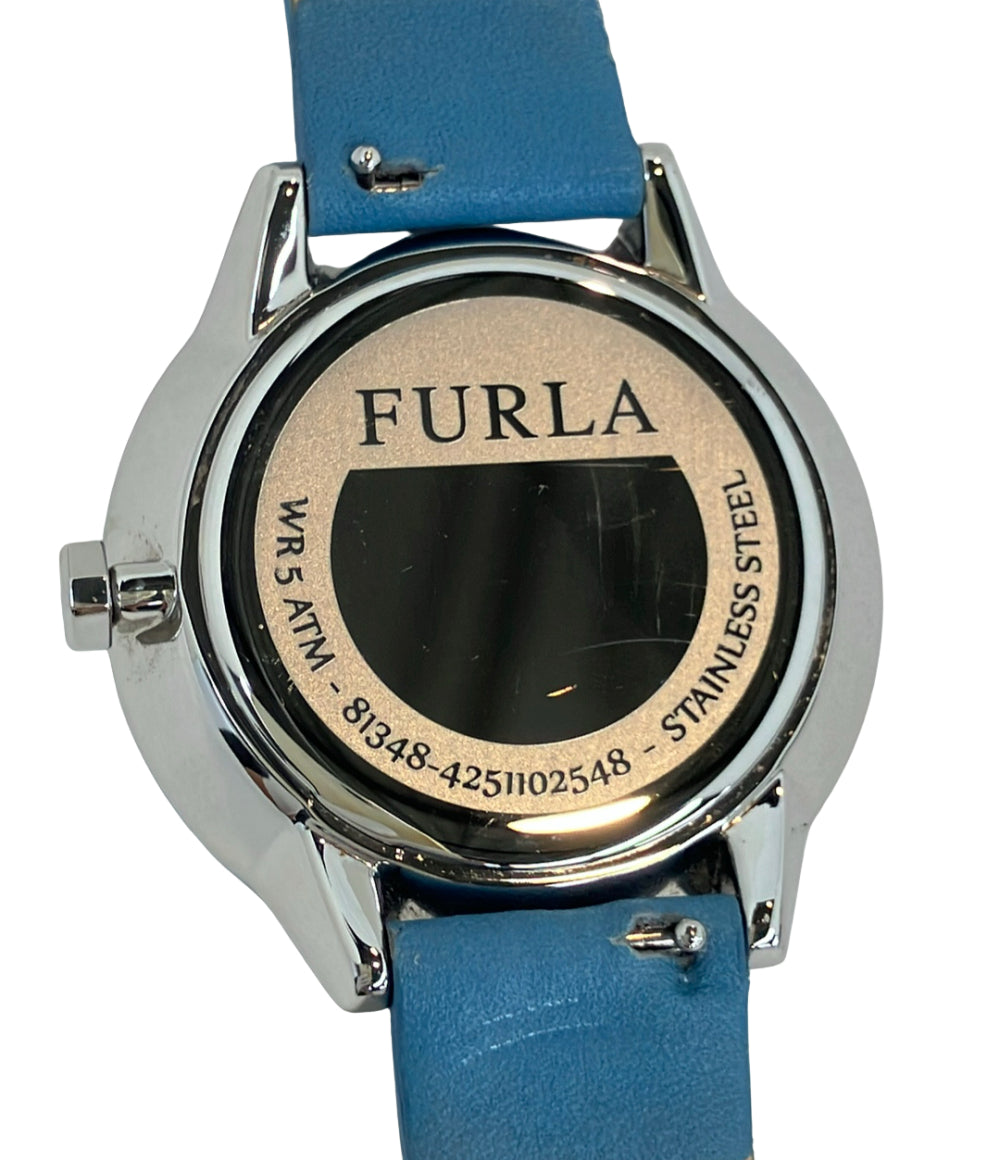 FURLA 腕時計 クオーツ ブルー レディース フルラ