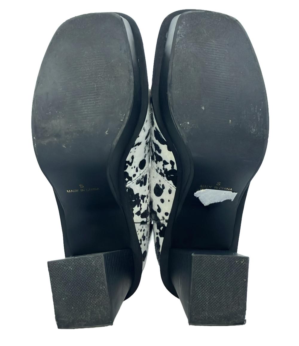 ページボーイ サイドゴアブーツ チャンキーヒール レディース SIZE S PAGEBOY