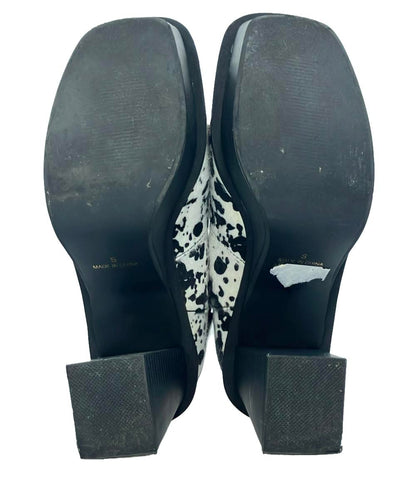 ページボーイ サイドゴアブーツ チャンキーヒール レディース SIZE S PAGEBOY