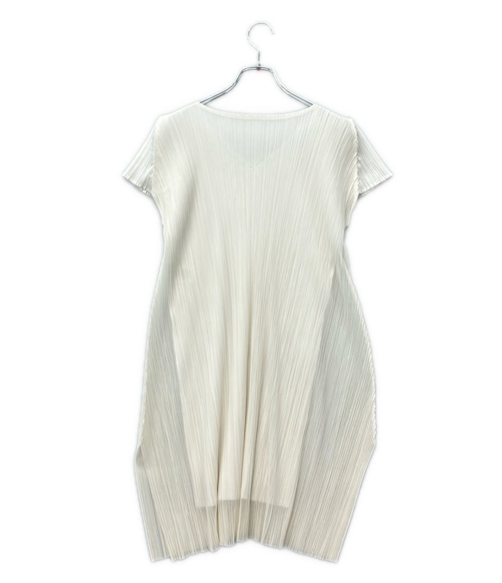 PLEATS PLEASE 半袖 ワンピース レディース SIZE 3 プリーツプリーズ