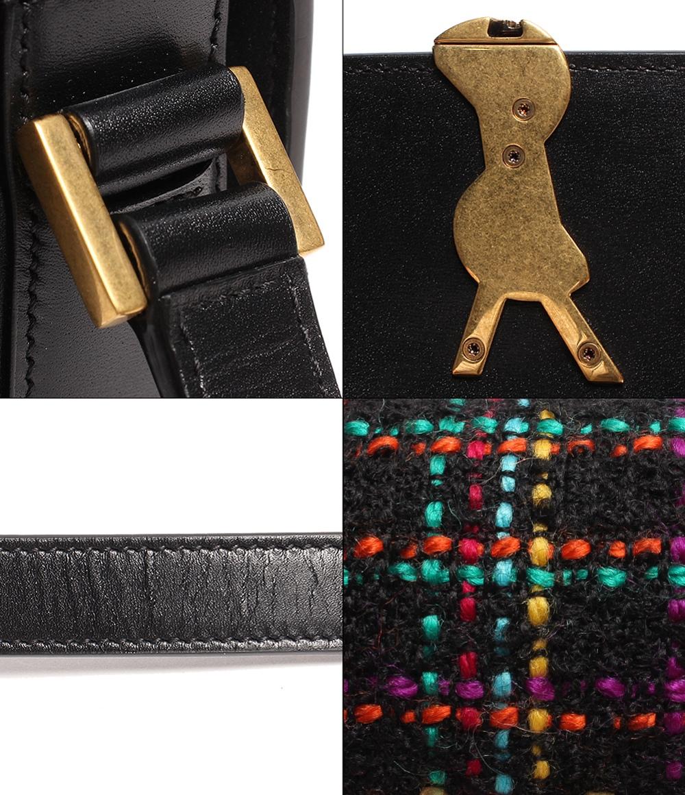 サンローラン ショルダーバッグ ゴールド金具 ツイ－ド ツイードソルフェリーノ レディース SAINT LAURENT