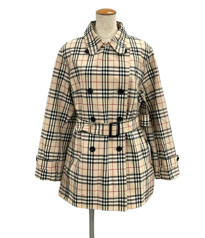 バーバリーロンドン チェックコート レディース SIZE 46 (M) BURBERRY LONDON