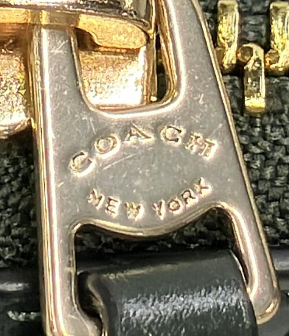 美品 COACH チェーンハンドバッグ 型押し CN382 レディース コーチ