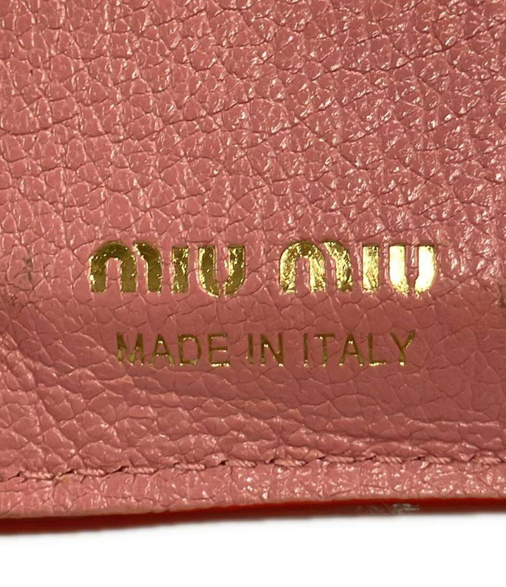 Miu Miu 二つ折り財布 レディース ミュウ ミュウ