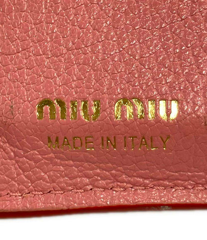 Miu Miu 二つ折り財布 レディース ミュウ ミュウ