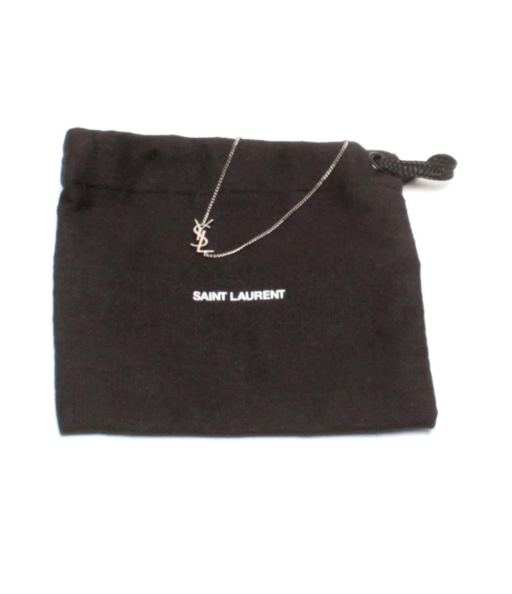 美品 YVES SAINT LAURENT ブレスレット カサンドラ YSLロゴ レディース イヴ・サンローラン