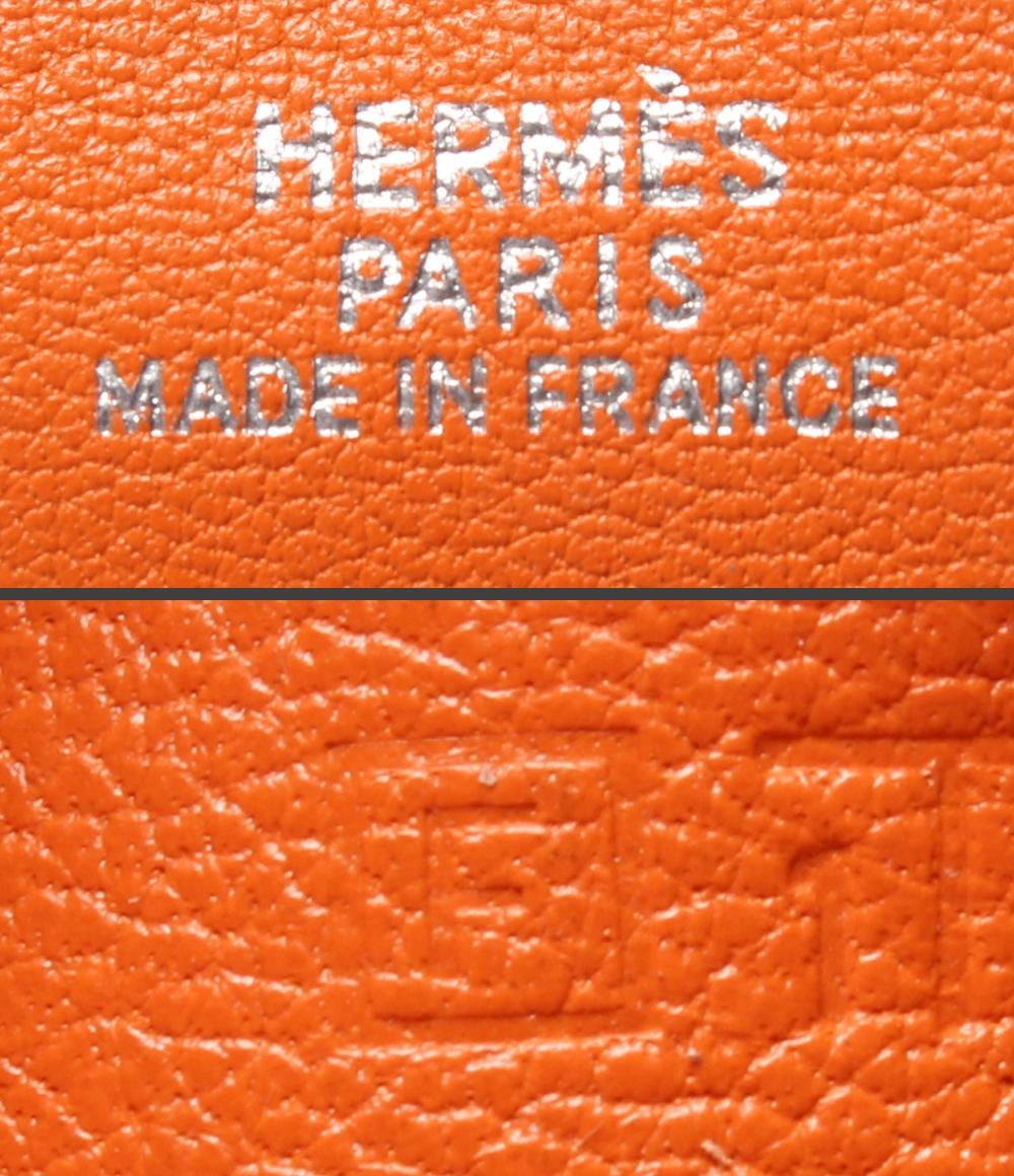 エルメス 手帳カバー □F刻印 シルバー金具 アジェンダ メンズ HERMES